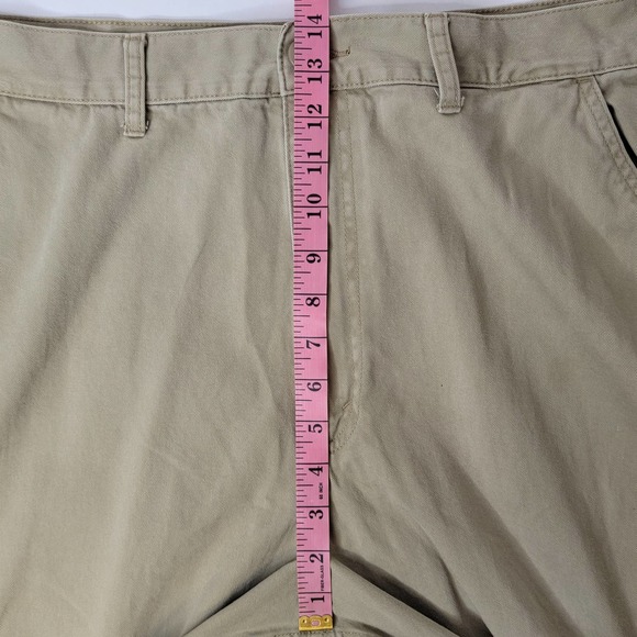 NWOT Levis Cargo Loose Fit Straight Khaki Biege Pants Mens 40x32 Flaps Pockets - Picture 8 of 8